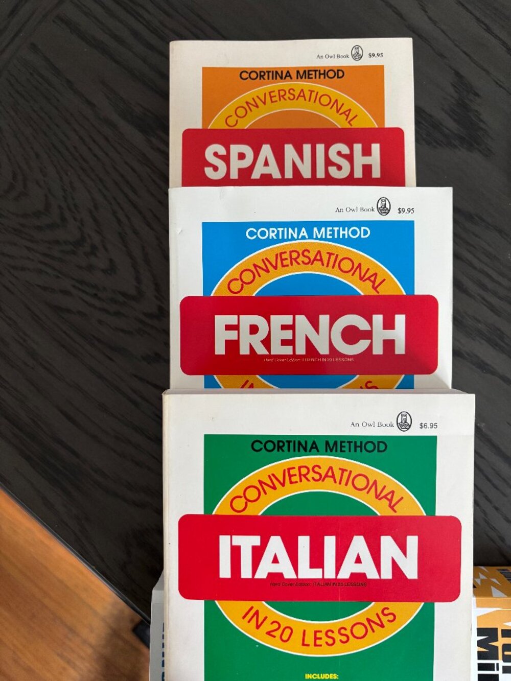 Conversational Spanish, French & Italian EUC
